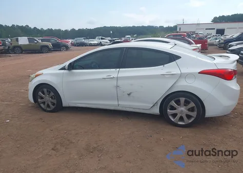 2011 Hyundai Elantra Limited from USA, damaged, VIN 5NPDH4AE3BH039599